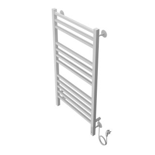 Полотенцесушитель электрический AZARIO ANCONA AZ71858W  500/800 квадрат, 9 секций, тен справа, белый